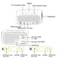 Hiyiton C6X2 Dual Lipo Battery Charger Dc 240W 10A,Smart Balance Charger Discharger For Lipo/Li-Ion/Life(1-6S) Nicd/Nimh/Lihv/Pb