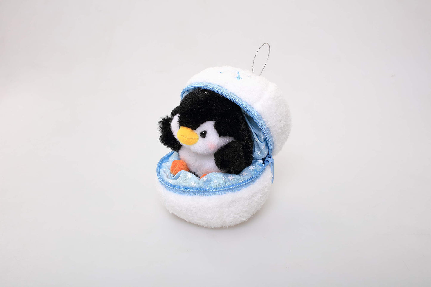 Plushland Snowball Stuffed Zip Up Animal - Penguin - Cute Plush Animals Assortment - Wonderful Soft Toy For Families And Friends