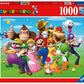 Ravensburger Super Mario Brothers Bros 1000 Piece Jigsaw Puzzle for mature-themeds and Kids Age 12 Years Up  500  Green