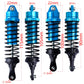 AllinRC 4PCS Aluminum Front & Rear RC Shocks for 1/10 Traxxas Slash 4x4 Shocks Rustler 4X4 Shocks Stampede 4X4 Shocks Hoss 4X4 S