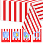 Circus Theme Paper Plates And Napkins Circus Party Decorations Tableware Set Carnival Circus Theme Dinner Plates Circus Party Tablecloths For Kids Circus Birthday Party Decor Supplies