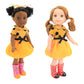 Sotogo 10 Sets American Wellie Doll Clothes Outfits Dresses Pajamas Swimsuit, Girl Wishers Doll Clothes Fit For 14 To 14.5 Inch Dolls