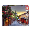 Educa - Yasaka Pagoda  Kyoto  Japan - 1000 Piece Jigsaw Puzzle - Puzzle Glue Included - Completed Image Measures 26.8 x 18.9 - Ages 14+