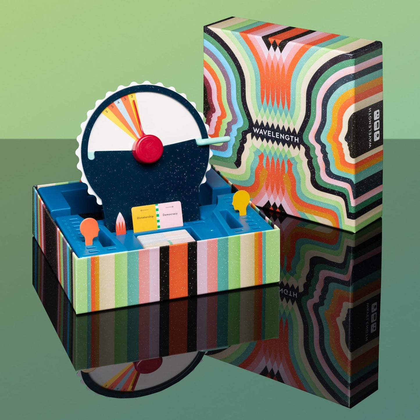 CMYK CMYK Wavelength Party Game Show Box - Mixed Colours, Acrylic, Model WAV01