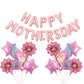 Happy Mother'S Day Aluminum Foil Balloon Set 16 Inches Letter Balloon Decoration For Mother'S Day Party (Butterfly)