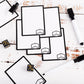 50 Pieces Reusable Dry Erase Mtg Tokens With Marker Double-Sided Mtg Proxy Cards For Magic The Gathering Diy Blank Card Games Accessories