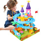 Marble Run Toy Building Sets, 86Pcs Castle Building Duplos For Age 3+, Marbles Track Building Toys, Large Building Bricks Race Track Stem Educational Toys For Toddler Boy Girl Birthday Toys Gifts