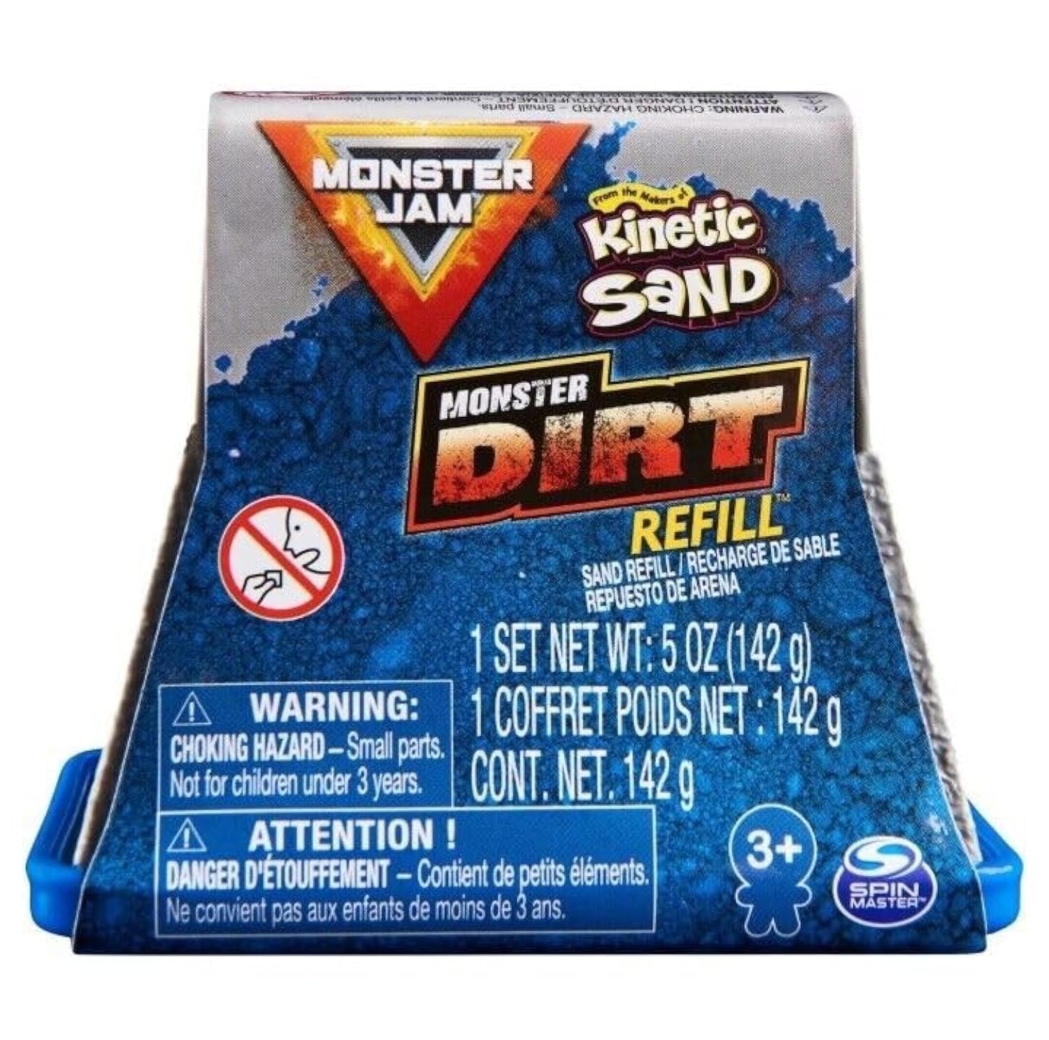 Monster Jam - Kinetic Sand - Monster Dirt 5 oz. Refill Pack (Blue)