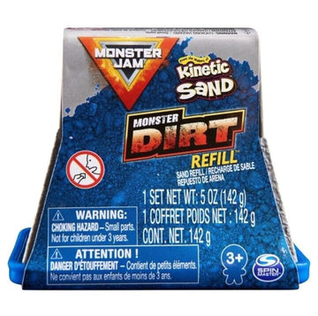 Monster Jam - Kinetic Sand - Monster Dirt 5 oz. Refill Pack (Blue)