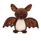 PLUSHOLOGY Squishy Bat Stuffed Animal; Ultra Soft and Cuddly Plush Toy for Kids 3 Years Old to mature-themeds; Child-Safe Embroidered Eyes adds a Unique Aesthetic; (6 Tall)