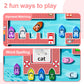 zhiwuzhu Magnetic Alphabet Maze Board - Montessori Puzzle Toy for Toddlers Ages 2-4, Small Wooden Learning Game