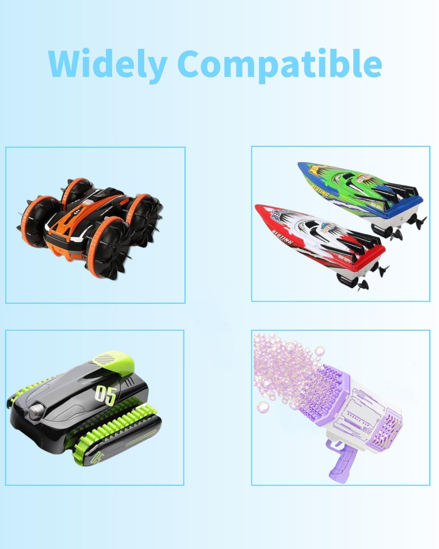 SM-2P 3.7V USB Charger Cable Compatible with Carrera Mario Remote Control RC Car Battery (2)