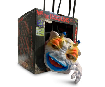 Triaction Toys Boglins Dark Lords 8-Inch Foam Monster Puppet Exclusive, Crazy Clown | Creepy Hand Puppets, Action Figures For Imaginative Playtime | Collectible Retro '80S Toys For Kids,White