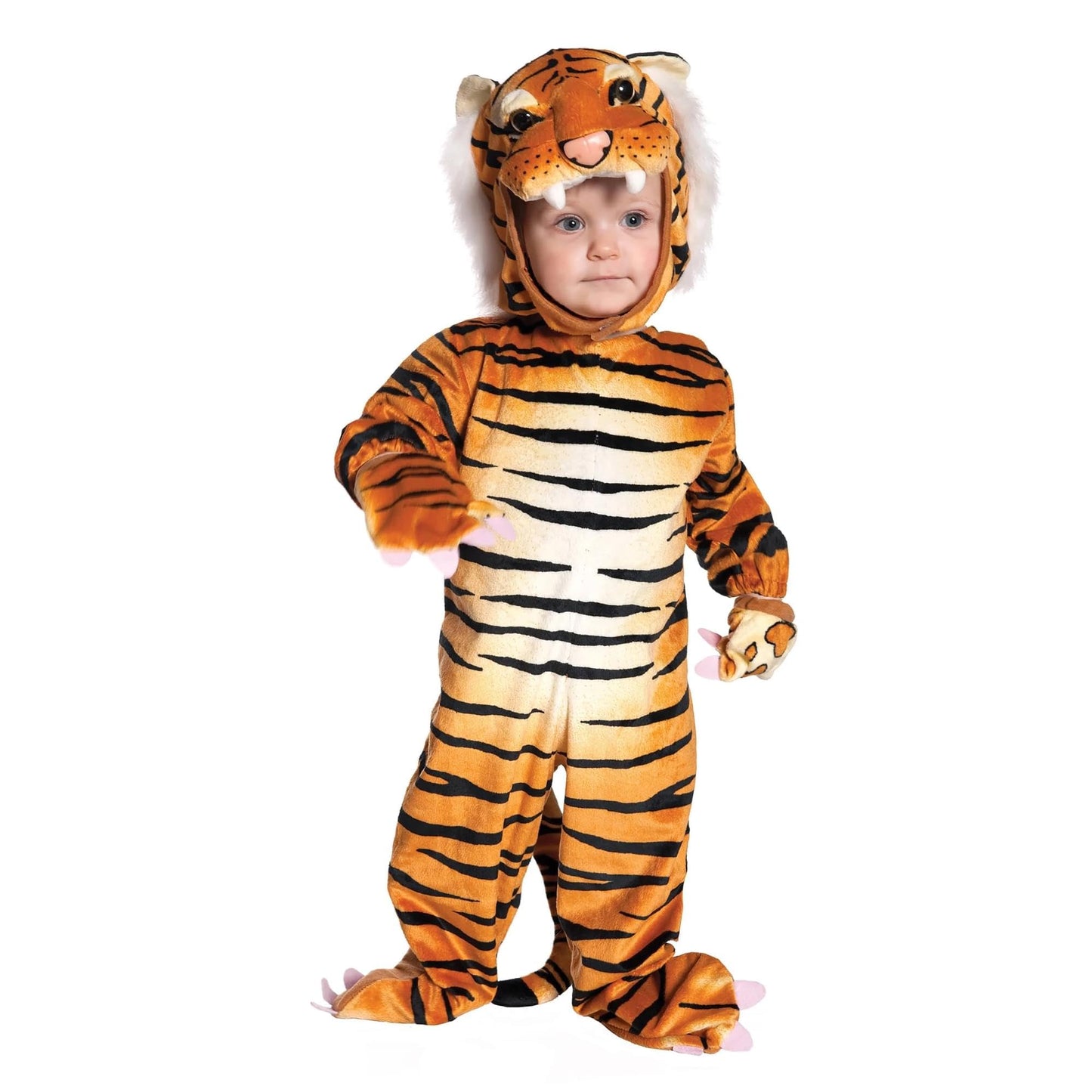 Tiger Costume In Brown Size: Small