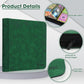 Old Canal Trading Card Binder  12 Pocket Card Album Folder Hold Up to 720 Cards  enhanced and Durable Zipper Binder  Cards Holder Album for MTG  TCG  Baseball Cards  Football Cards (Dark Green)