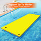 ZIPEAK Lily Pad Floating Mat, 12' x 5' Floating Mat for Lake, 3-Layer Tear-Resistant XPE Foam with a 16.4 FT Bungee Tether, A Gr