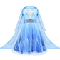Tacobear 10Pcs Frozen Elsa Costume Dress For Girls Kids Toddler Princess Dress Up Clothes For Little Girls With Elsa Accessories