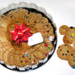Gadjit Holiday Bow Stickers - 50 Pack Multicolor 3D Image Stickers with Tags, Realistic Look for Gifts and Wrapping
