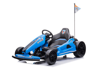 24V Freddo Toys Drifter 1 Seater Ride On Car (Blue)