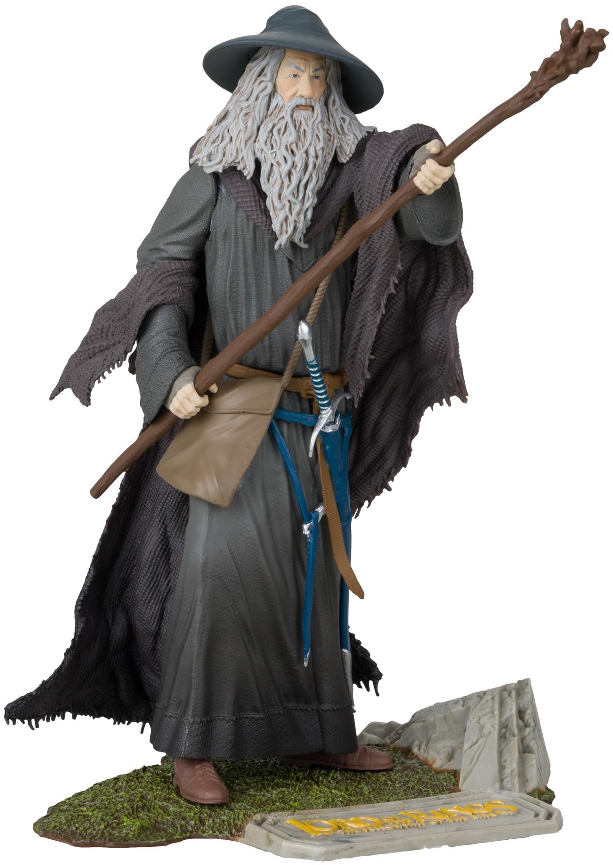 Mcfarlane Toys - Wb 100: Gandalf The Grey (The Lord Of The Rings) Movie Maniacs 6In Posed Figure