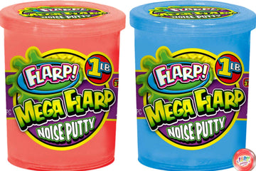 Ja-Ru 1Lb Mega Flarp Noise Putty Scented (2 Units), Fidget Toy Squishy Sensory Toys For Easter, Stress Toy Party Favors In Bulk Party Supplies Fidget For Kids And Adults Boys & Girls.335-2