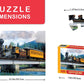 Springbok Puzzles - Durango Express - 500 Piece Jigsaw Puzzle - Large 18 Inches By 23.5 Inches Puzzle - Made In Usa - Unique Cut