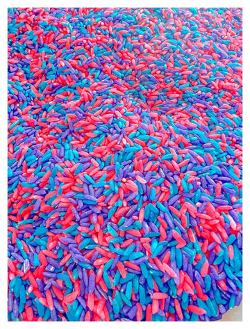 Sensory-N-Stuff Sensory Bin Filler for Sensory Table - Colored Rice for Sensory Play (Unicorn Rice)
