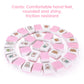 Uhzme Seaside Escape Game Blocks, Mahjong Game Set With 49 Tiles 35Mm, Mahjong Tile Game(Pink)