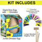 Earth'Scode Jumbo Dino Egg Excavation Dig Kit, Archeology Educational Science Stem Toy, Crafts Gift For Kids