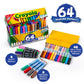 Crayola Washable Broad Line Marker Variety Box, 48 Ultra-Clean Markers, 64 Count, Gel FX & Window Markers, Ideal for Kids