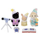 Calico Critters Sleepover Party Trio - Nursery Friends, Multicolor, Model CC2173, Plastic Material