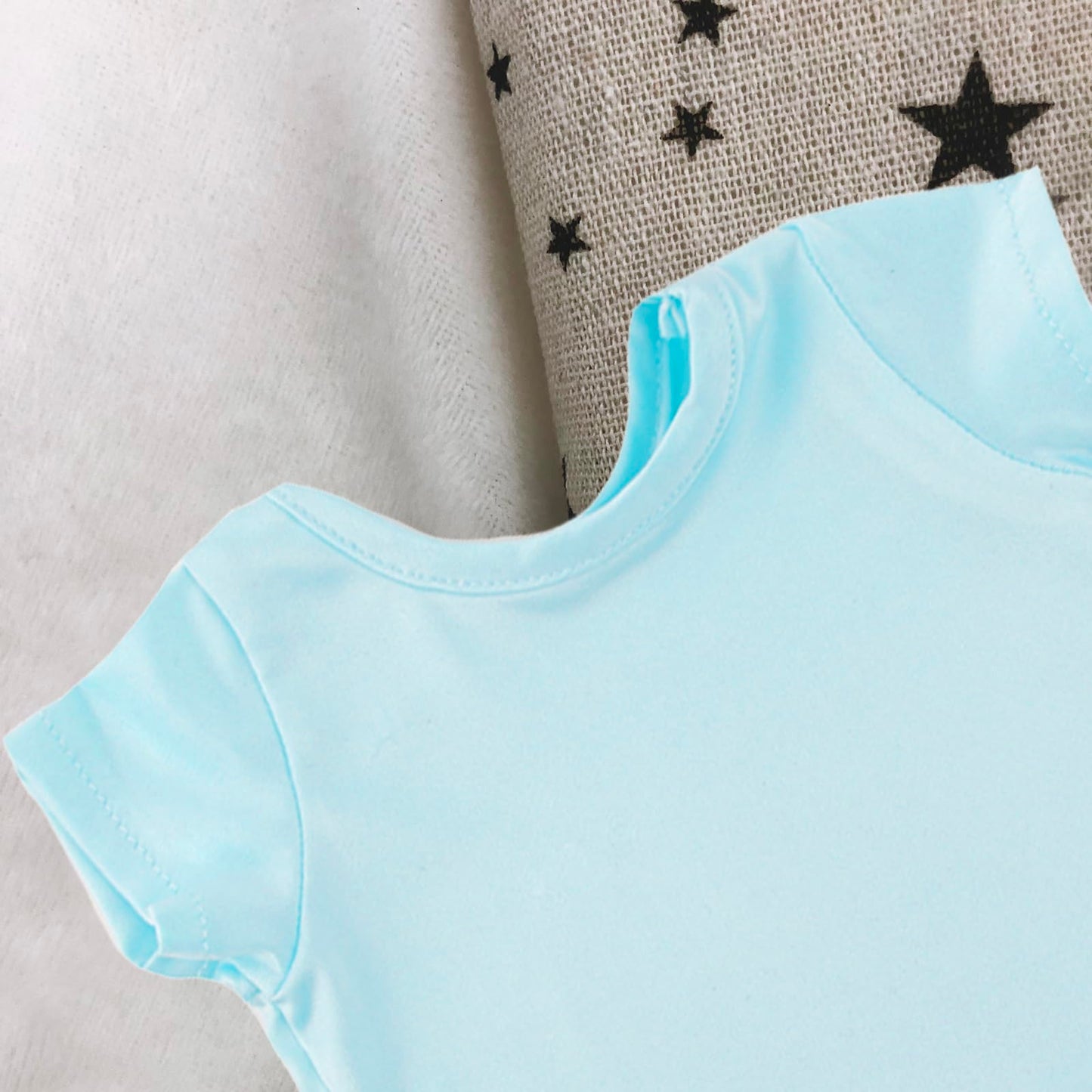 AugFrog 5 Pcs Doll T-Shirts - Summer Outfit for 18 Inch Dolls, Short Sleeved Classical Tee (Blue)