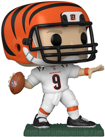 POP NFL: Bengals - Joe Burrow (Away Uniform), Multicolor, 3.75 inches