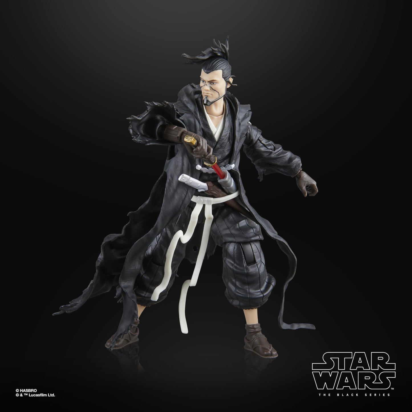 STAR WARS The Black Series Ronin 6 Inch Action Figure - Multicolor, Plastic, Model G0896