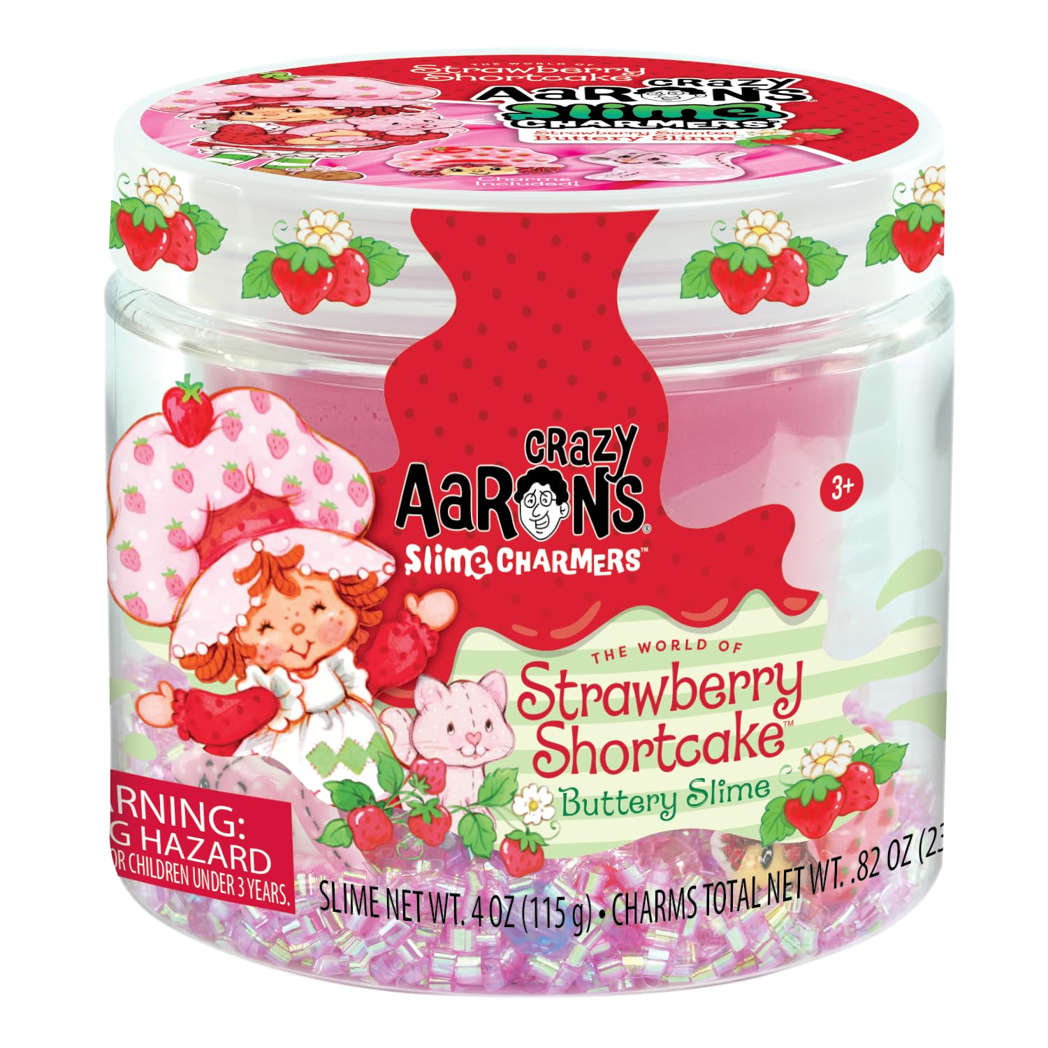 Crazy Aarons Strawberry Shortcake Slime Charmers