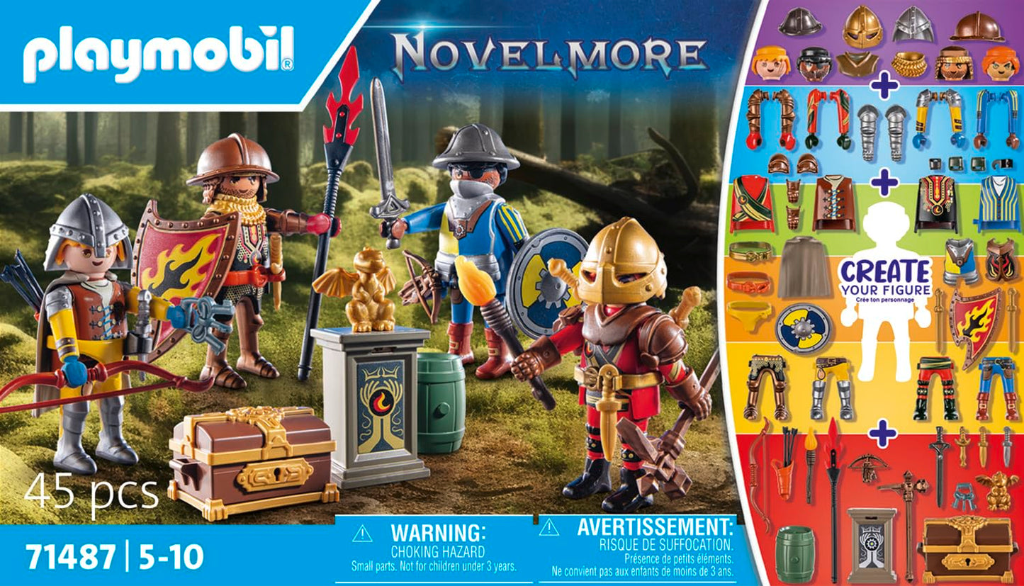 Playmobil My Figures Knights of Novelmore - Multicolor Plastic Model 71487
