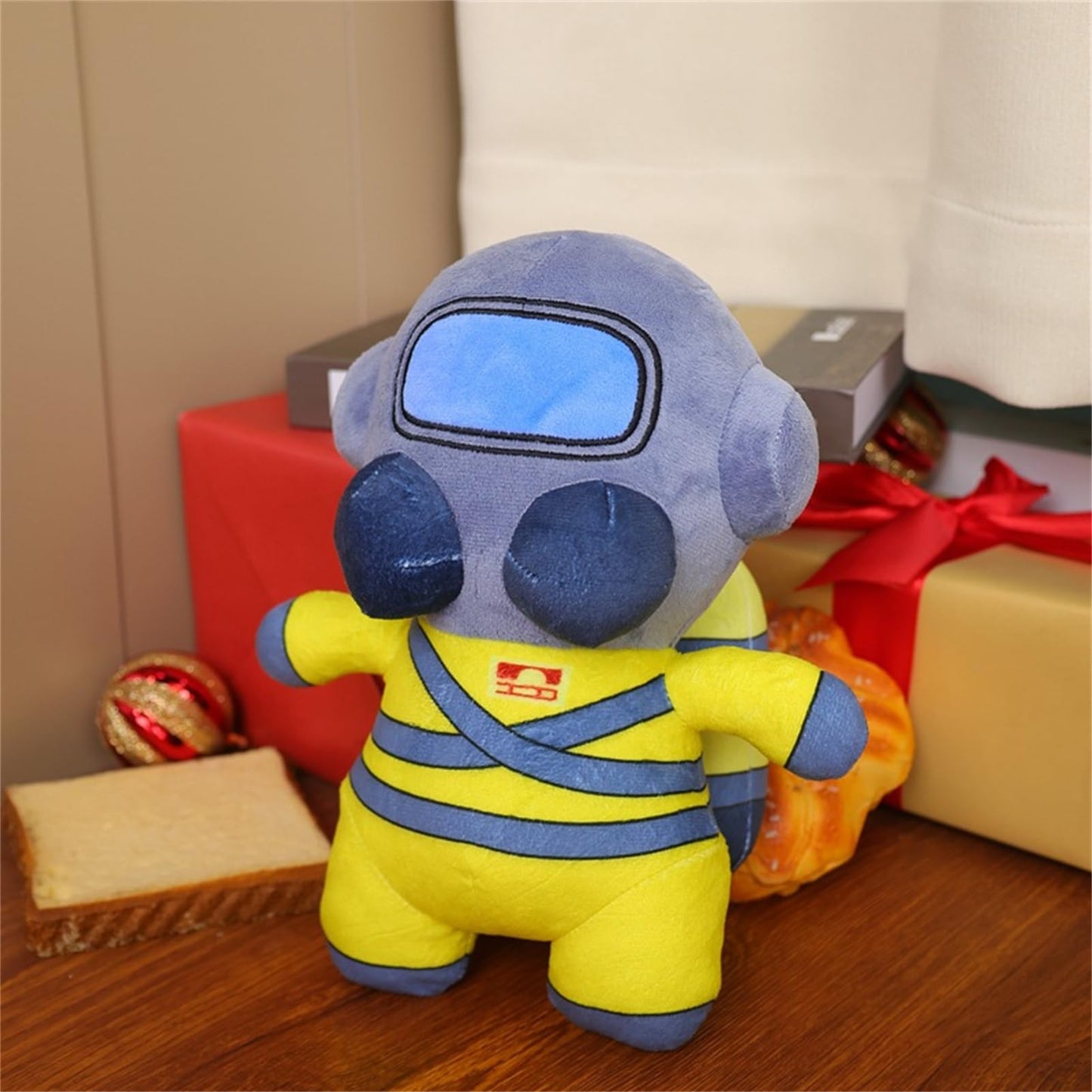 Vatanfari Lethal Company Employee Plush | 10' Lethal Company Plushies Stuffed Animal Peluches Doll Toys,Ideal Gift For Kids' Birthdays And Holidays (Yellow Suit)