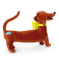 Yottoy Classics Collection | H.As Pretzel Soft Stuffed Animal Bendable Dog Plush Toy - 14