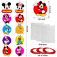 Mouse Birthday Party Supplies, Door Sign Porch Sign Welcome Banner for Mickey Party Decorations