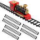 Hot Bee 6 Pcs Train Tracks Accessories Straight Train Track Railroad Building Toy Railway Rail With Snaps 9015 Trains Set,Gifts For 3 4 5 6 7 8+ Year Old Kids (Size:6Cm-2.36In)
