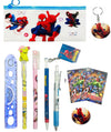 KOBBET Avengers Theme Stationery Pouch with Avenger Pen Pencils Party Favor Return Gift Set for Kids Boys Pack of 10 Pcs Giveawa