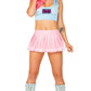 Roma Costume Women'S 3Pc Video Game Doll Costume, Pink/Blue, Medium