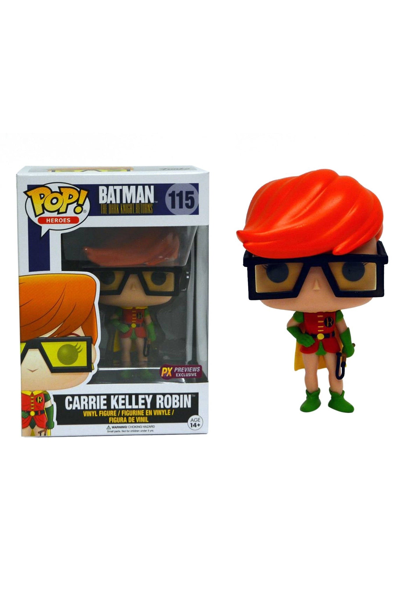 Funko Pop! Dc Heroes: The Dark Knight Returns Carrie Kelly Robin Vinyl Figure