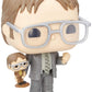 Funko Pop! Tv: The Office - Dwight Holding Dwight Figure, Fall Convention Exclusive