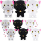 9 Pieces Mini Cat Plush Stuffed Animals Bulk Cute Small Stuffed Kitten Soft Cats Doll Plush Toys Hanging Pendant Ornament For Di