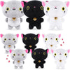 Zomiboo 9 Pcs Cat Stuffed Animals Bulk Mini Plush Cat Pig Stuffed Kitten Soft Doll Piggy Plush Toys Ornament For Diy Keychain Ha
