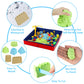 Play Construction Sand Kit for Kids, 3lbs Sand, 6 Mini Construction Trucks, Construction Toys and Signs, Castle Sand Molds Tools
