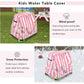 Aacabo Kids Water Table Cover Fit Rain Showers Splash Pond Water Table,Waterproof Dust Proof Anti-UV Outdoor Toys Cover-Cover on