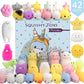 Pokonboy 42 Pcs Mochi Squishies Mini Squishy Toys, Kawaii Animal Squishies Stress Relief Toys For Boys & Girls Birthday Gifts Easter Event Classroom Prize Goodie Bag