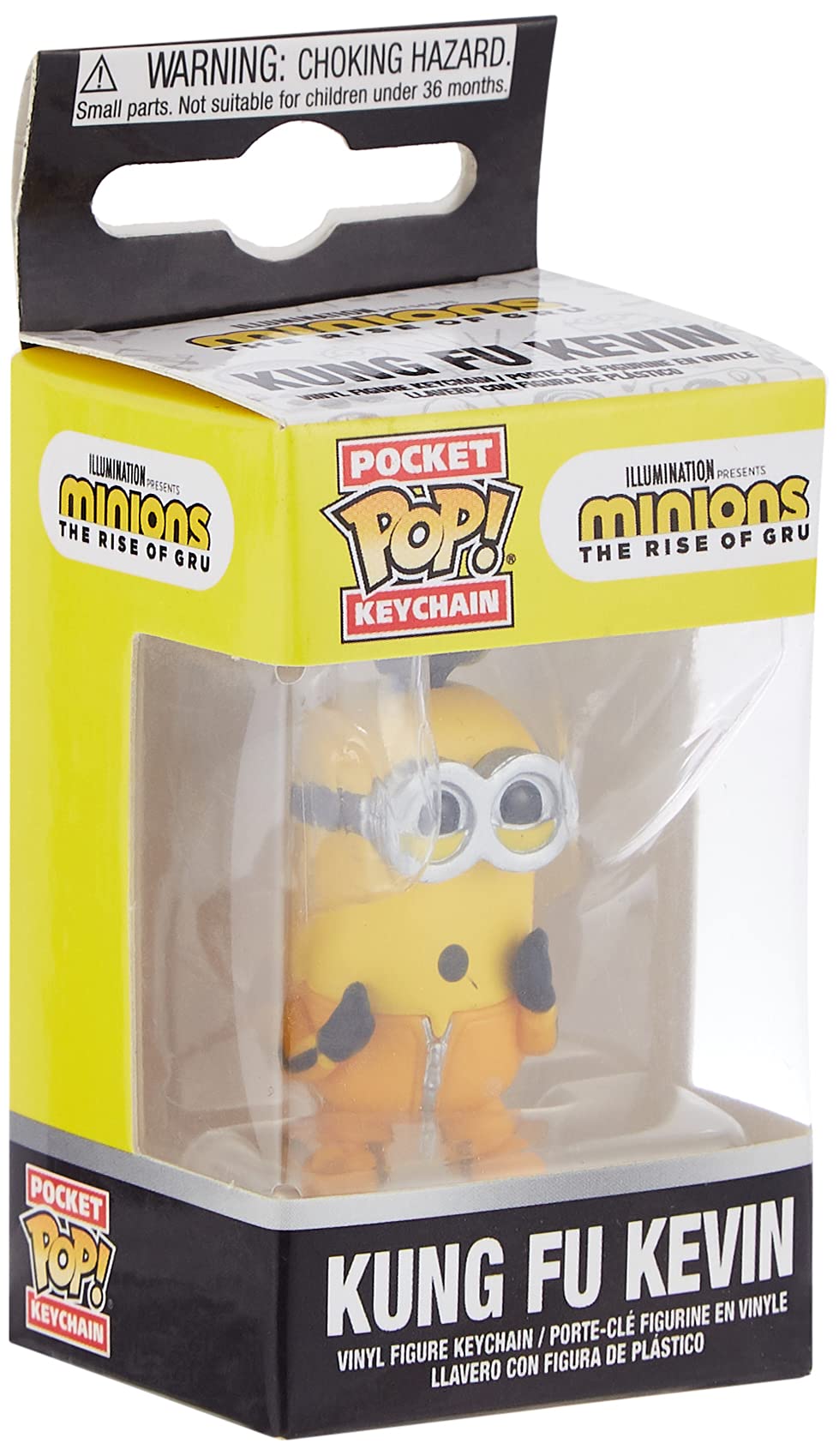 Funko Pop! Keychain: Minions: The Rise Of Gru - Kung Fu Kevin, Multicolor